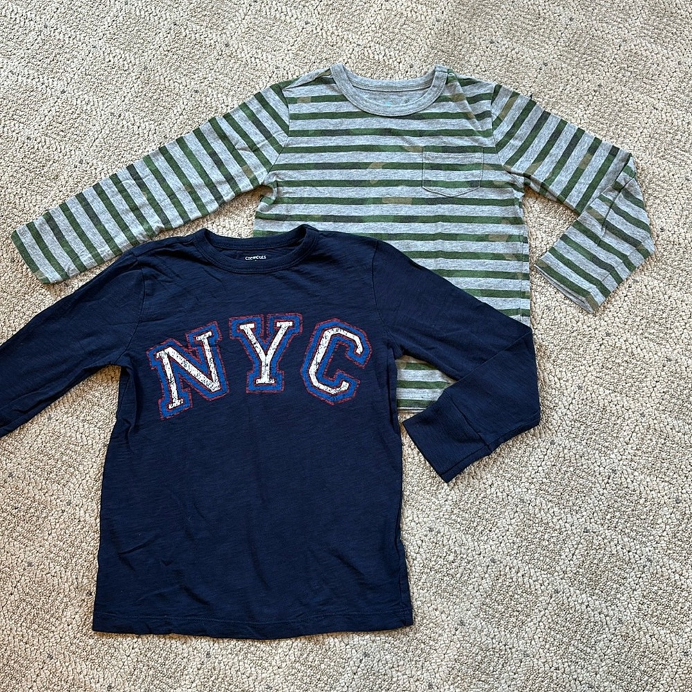 Crewcuts Long Sleeve Shirts, excellent condition